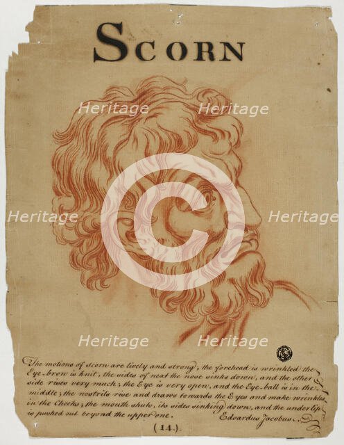 Scorn, after 1698. Creator: Eduardus Jacobus.