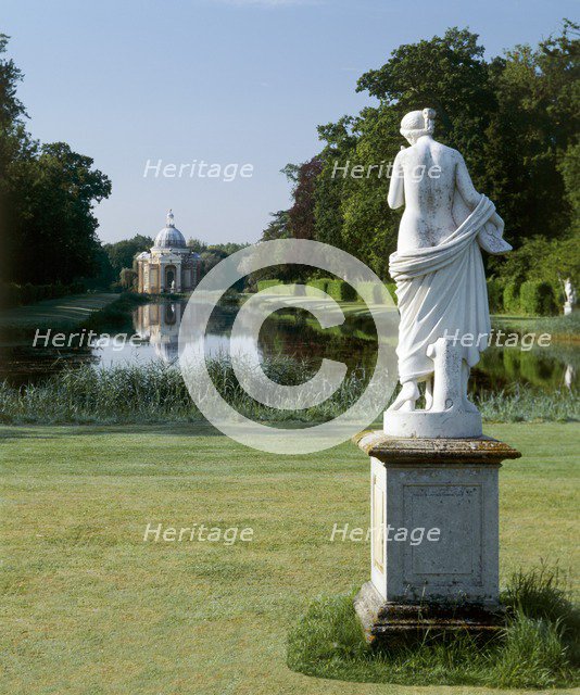 Wrest Park House and Gardens, Bedfordshire, c1990-c2002. Artist: John Critchley.