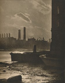 'Old Queenhithe, Once the Principal Dock of London Port', c1935. Creator: Paterson.