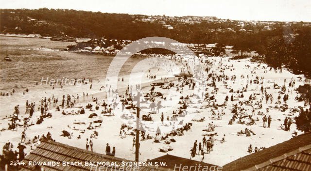 Balmoral Beach, c1920. Creator: Unknown.