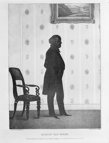 Silhouette Portrait of Martin Van Buren, 1844. Creators: William Henry Brown, E. B. & E. C. Kellogg.