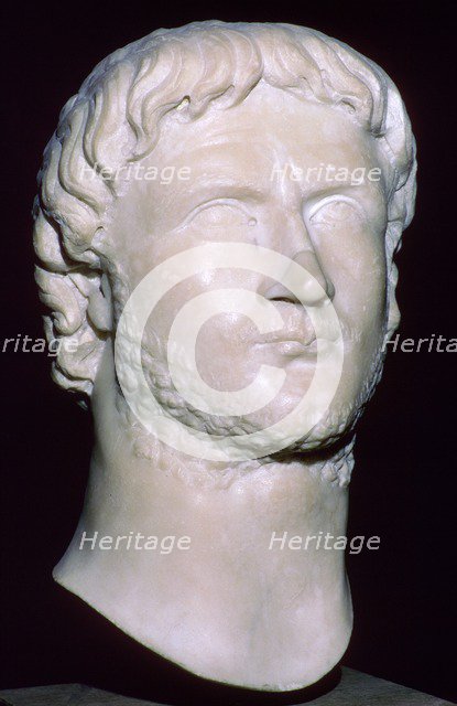Bust of Gallienus, 3rd century. Artist: Unknown