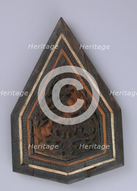 Panel from a Minbar, Egypt, 13th-14th century. Creator: Unknown.