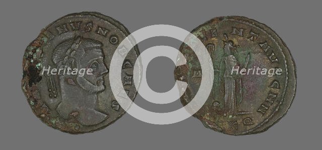 Coin Portraying Emperor Galerius, 293. Creator: Unknown.
