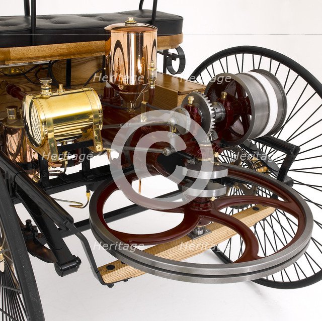 1885 Benz Three Wheeler. Artist: Unknown.