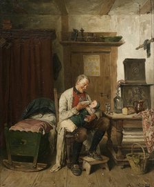Grandfather, mid-late 19th century. Creator: August Jernberg.
