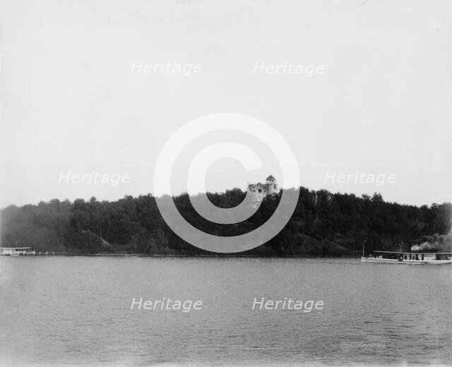 Lake Geneva, Wis., residence of Mr. Conrad Seip [Seir ?], between 1880 and 1899. Creator: Unknown.