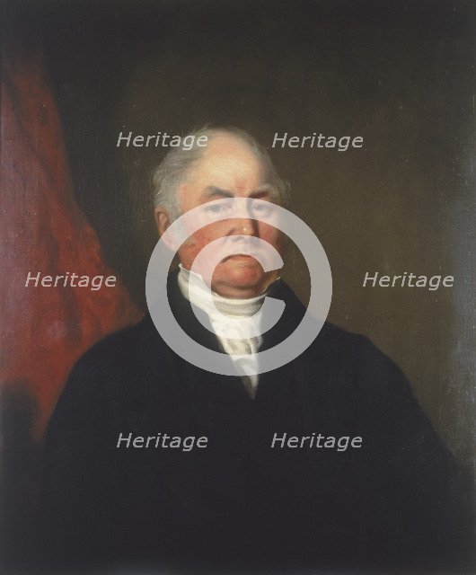 'John Charles Kitching, Last Tide Carpenter of London Bridge', c1825. Artist: Anon