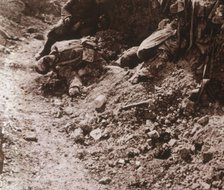 Dead bodies, Beauséjour, northern France, c1914-c1918. Artist: Unknown.
