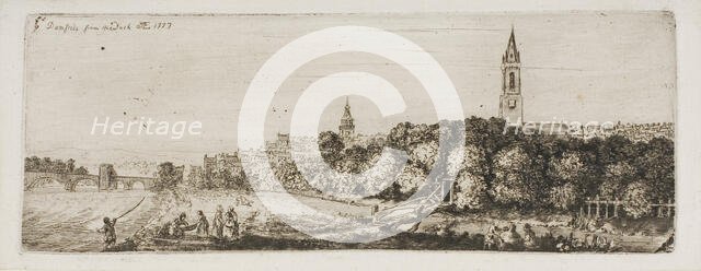 Dumfries from the Dock, n.d. Creator: John Clerk.