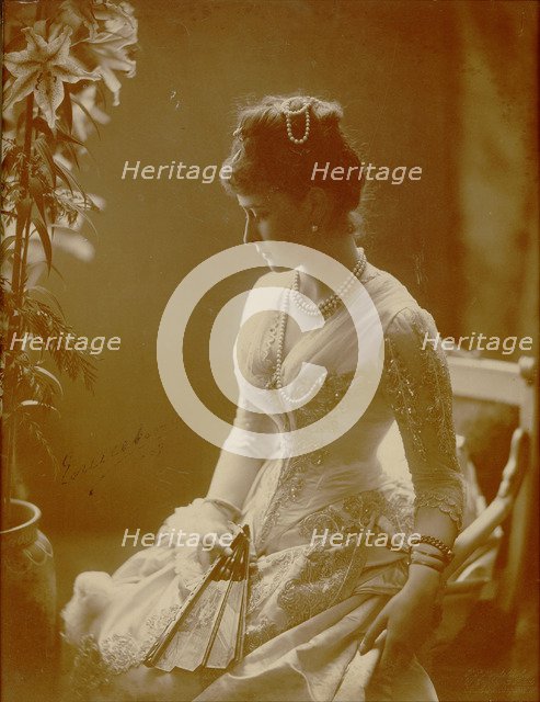 Portrait of Grand Duchess Elizaveta Fyodorovna (1864–1918), Princess Elizabeth of Hesse and by Rhine