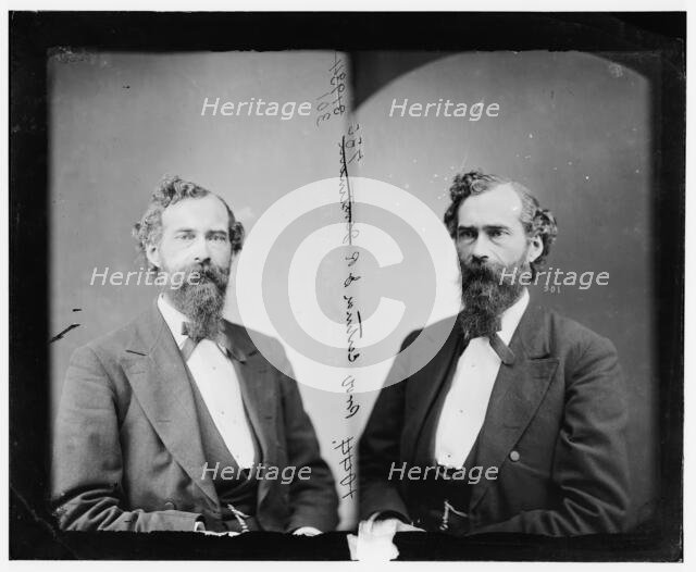 Professor John Robie Eastman, 1865-1880. Creator: Unknown.