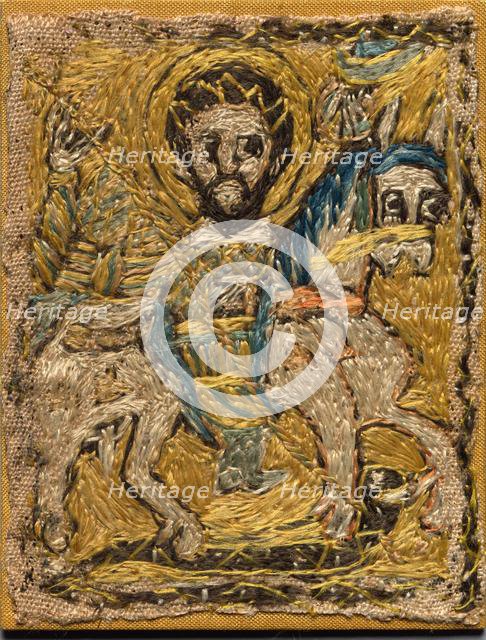 Fragment of a Clavus, late 700s - early 800s. Creator: Unknown.