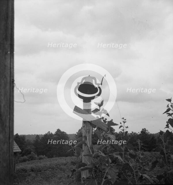 The old plantation bell, Greene County, Georgia, 1937. Creator: Dorothea Lange.