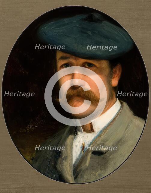 Self Portrait, 1882. Creator: Joseph Farquharson.