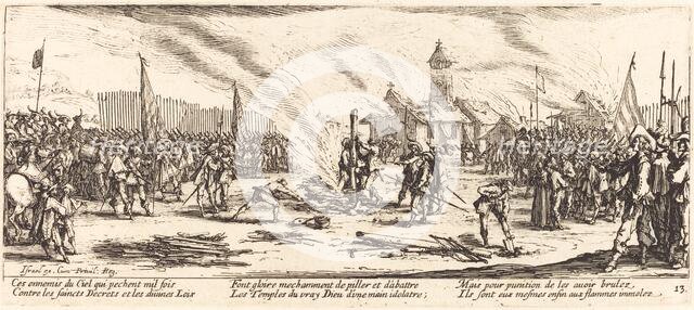 The Stake, c. 1633. Creator: Jacques Callot.