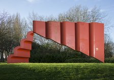 'The Art of Silence', sculpture by Bernard Schottlander, Bletchley, Milton Keynes, 2015. Artist: Patricia Payne.