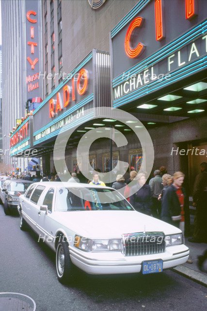 Stretch Limousine in New York. Artist: Unknown.