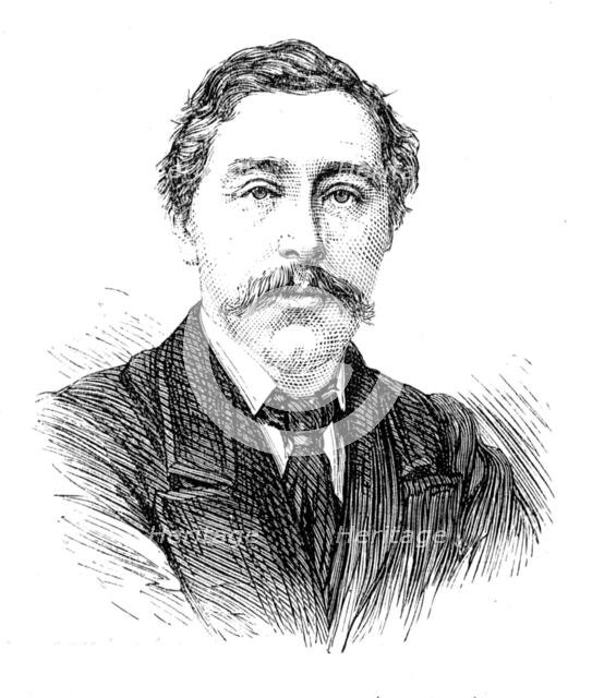 Members of the new House of Commons: Mr. H. S. Northcote (Exeter), 1880. Creator: Unknown.