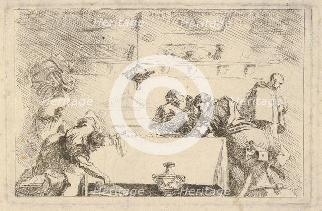 The Last Supper, ca. 1761-64. Creator: Jean-Honore Fragonard.