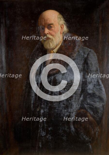Portrait Of Sir Oliver Lodge, 1923. Creator: John Bernard Munns.
