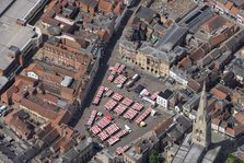 Newark-on-Trent Market Place and Town Hall, part of the High Street Heritage Action Zone, Nottingham Creator: Damian Grady.