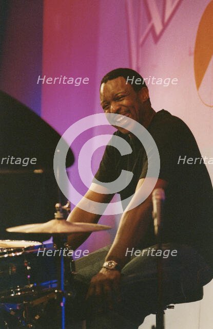 Herlin Riley, Nairn International Jazz Fesival, Scotland, 2004. Creator: Brian Foskett.