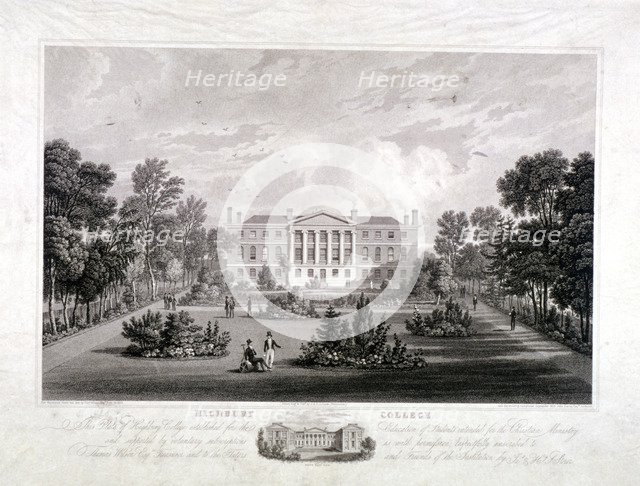 Highbury College, Highbury, Islington, London, 1826. Artist: James Sargant Storer