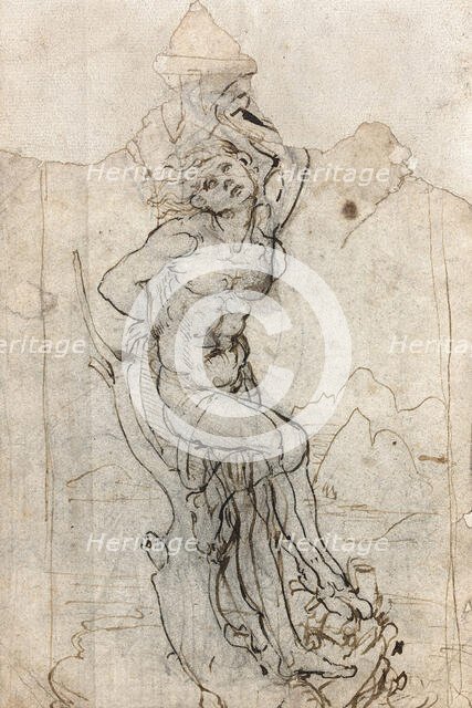 The Martyrdom of Saint Sebastian, Between 1482 and 1485. Creator: Leonardo da Vinci (1452-1519).