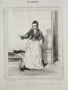 Les Lorettes, 1842. Creator: Paul Gavarni (French, 1804-1866).