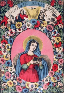 St Bridget, 19th century. Artist: Anon