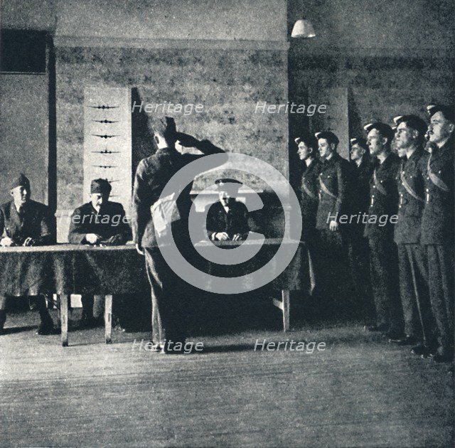 'Pay parade', 1941. Artist: Cecil Beaton.