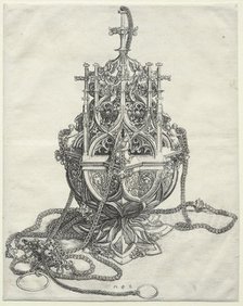 A Censer, c. 1480-1490. Creator: Martin Schongauer (German, c.1450-1491).