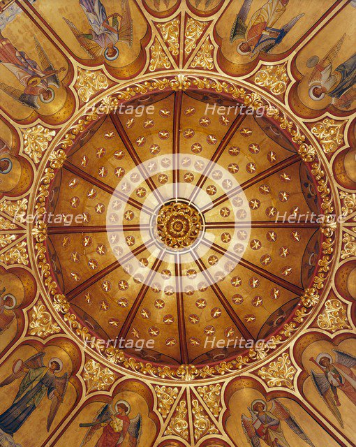 Detail of the ceiling of St Mary's Church, Studley Royal, North Yorkshire, c2000s(?). Artist: Historic England Staff Photographer.