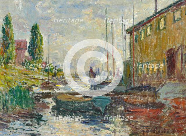 Le bassin d'Argenteuil, 1875. Creator: Monet, Claude (1840-1926).