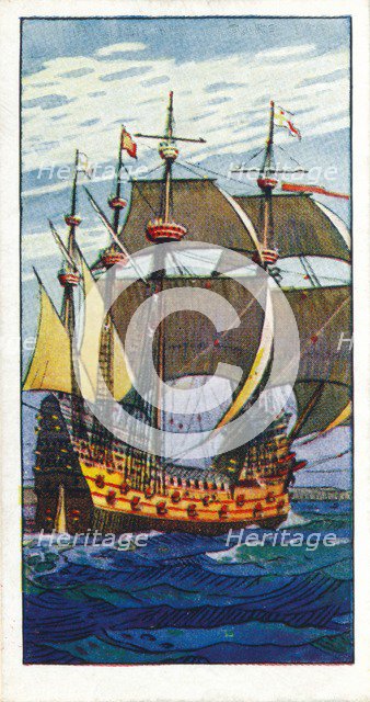 'The Harry Grace a Dieu', 1937. Artist: Unknown.