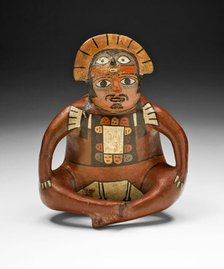 Vessel in the Form of a Seated Ruler, 180 B.C./A.D. 500. Creator: Unknown.