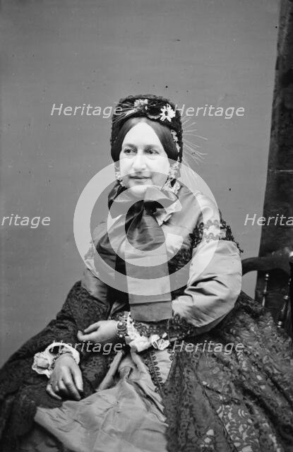 Mrs. Chas. Keen, between 1855 and 1865. Creator: Unknown.