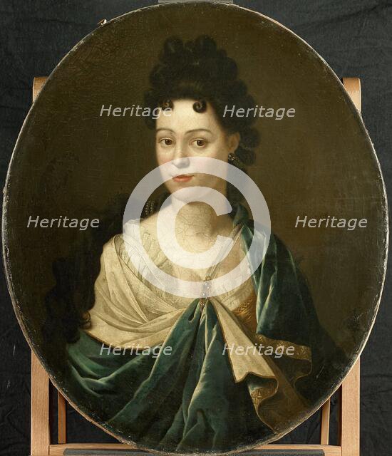 Portrait of Mrs. Brust-Batailhy, 1710. Creator: Pieter van der Werff.