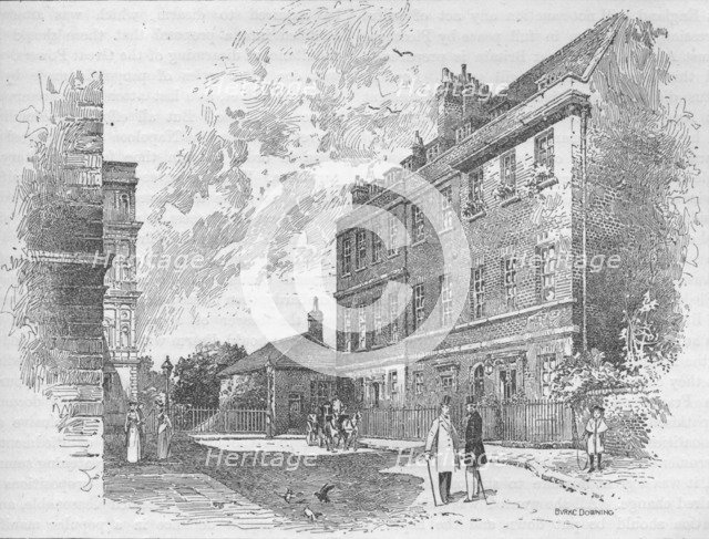 Office of the First Lord of the Treasury, 10 Downing Street, London, 19th century (1906).  Artist: Unknown.