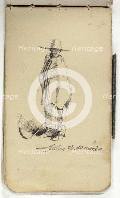 Sketchbook II, 1881. Creator: Arthur Davies.