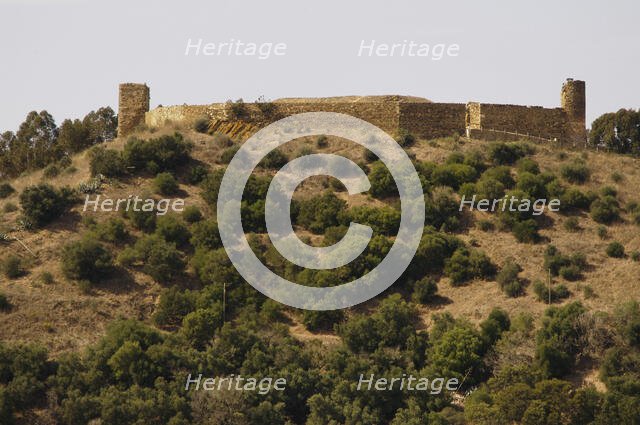 Castle of Aljezur, Algarve, Portugal, 2008.  Creator: Unknown.