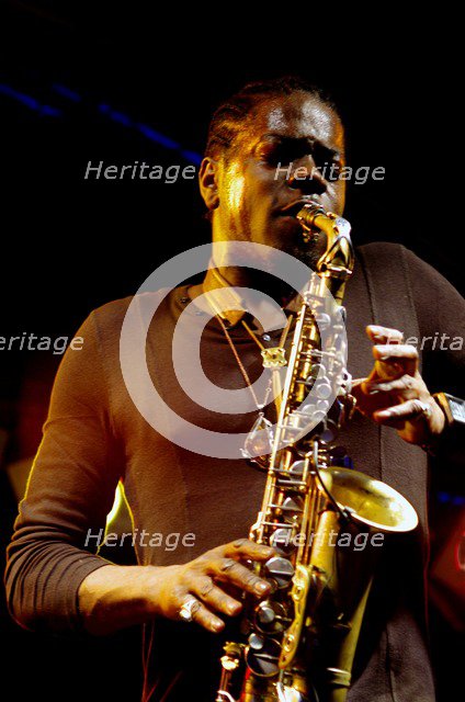 Soweto Kinch, Imperial Wharf Jazz Festival, London, 2011. Artist: Brian O'Connor