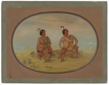 Two Choctaw Indians, 1861/1869. Creator: George Catlin.