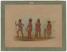 Klatsop Indians, 1855/1869. Creator: George Catlin.