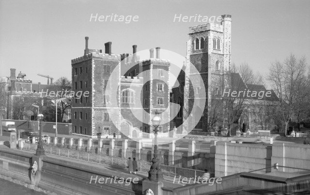 Lambeth Palace Gatehouse, Lambeth, London, c1945-1980. Artist: Eric de Maré