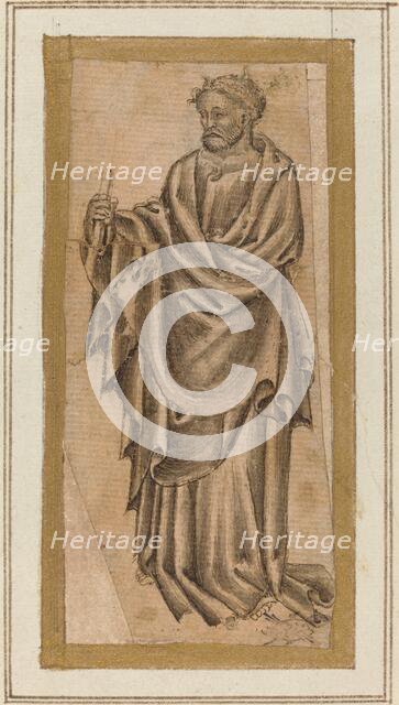 Standing Apostle, c. 1400. Creator: Unknown.