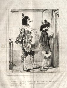 Carnaval, 1841-1843. Creator: Paul Gavarni (French, 1804-1866).