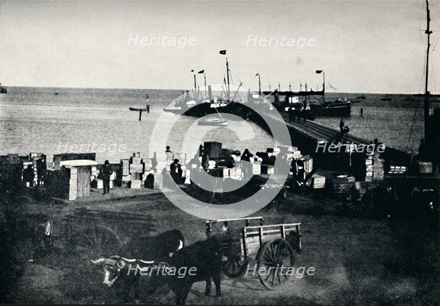 'Landing Place, Punta Arenas', 1911. Artist: Unknown.
