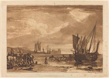Scene on the French Coast, published 1807. Creator: JMW Turner.